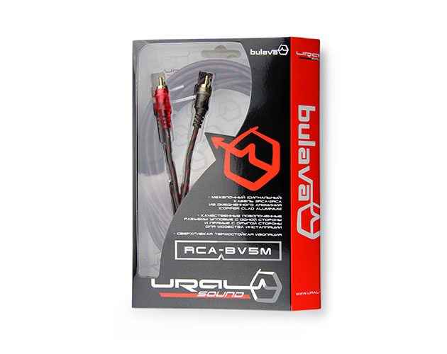 Ural RCA-BV5M межблочный кабель 5м