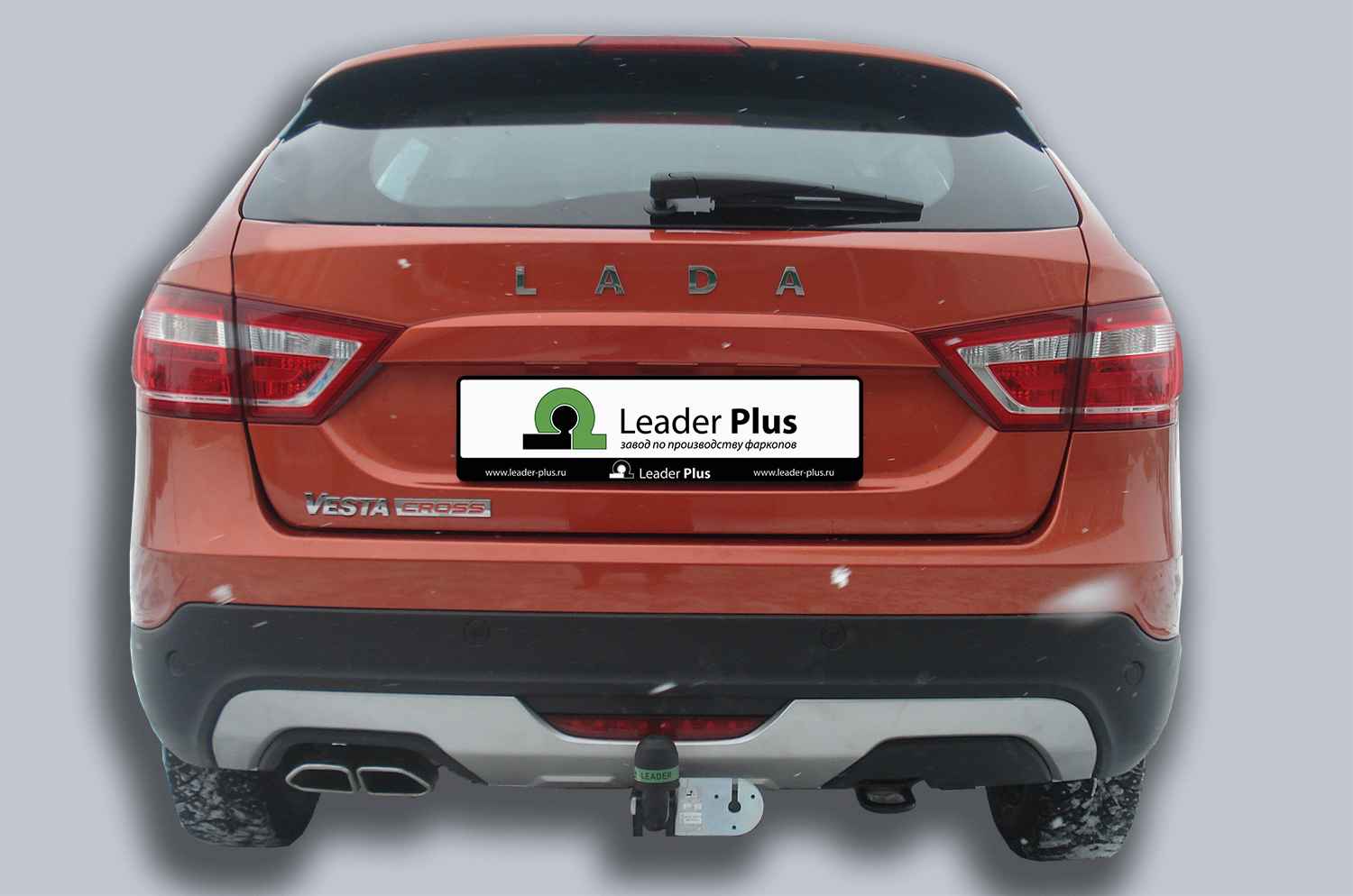 Фаркоп Leader T-VAZ-44A для LADA Vesta SW Cross (универсал) 2017-..., условно съемный шар (тип A)