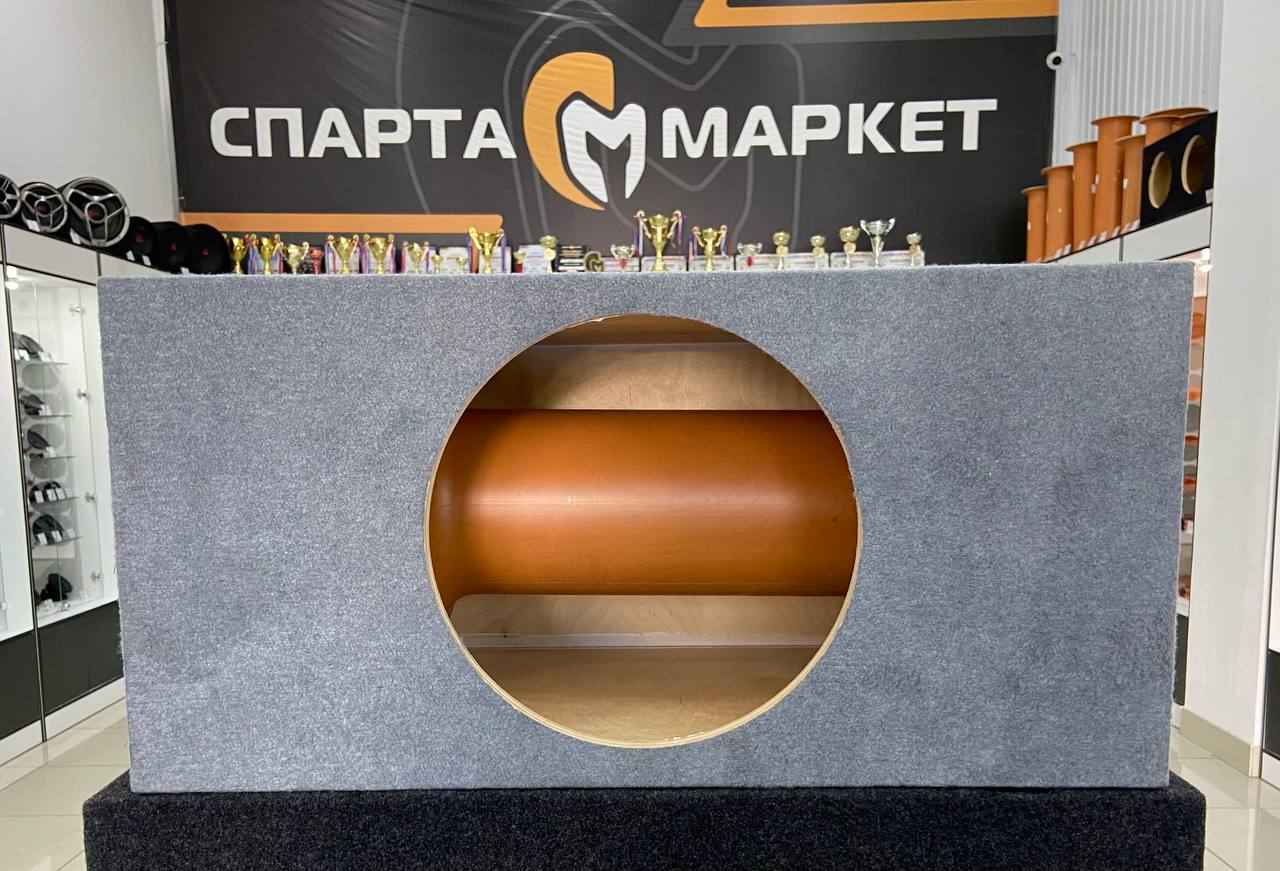 Корпус для сабвуфера 12Т601 серый
