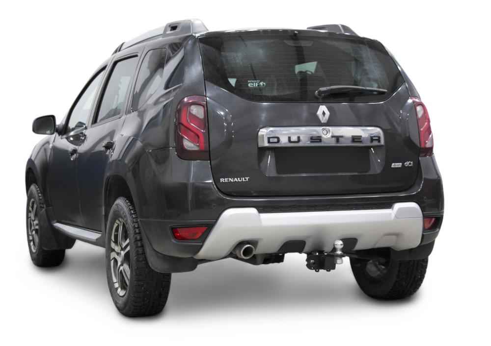 Фаркоп Berg F.4711.001 Renault Duster I, II, Kaptur, Nissan Terrano, условно съемный шар (тип A)