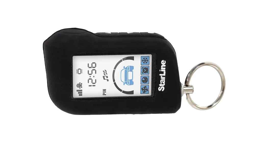 Чехол StarLine для брелка A63/A93, A66/A96 силиконовый, черный