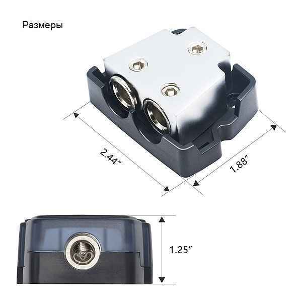 Recoil Audio MFH11 держатель предохранителя ANL