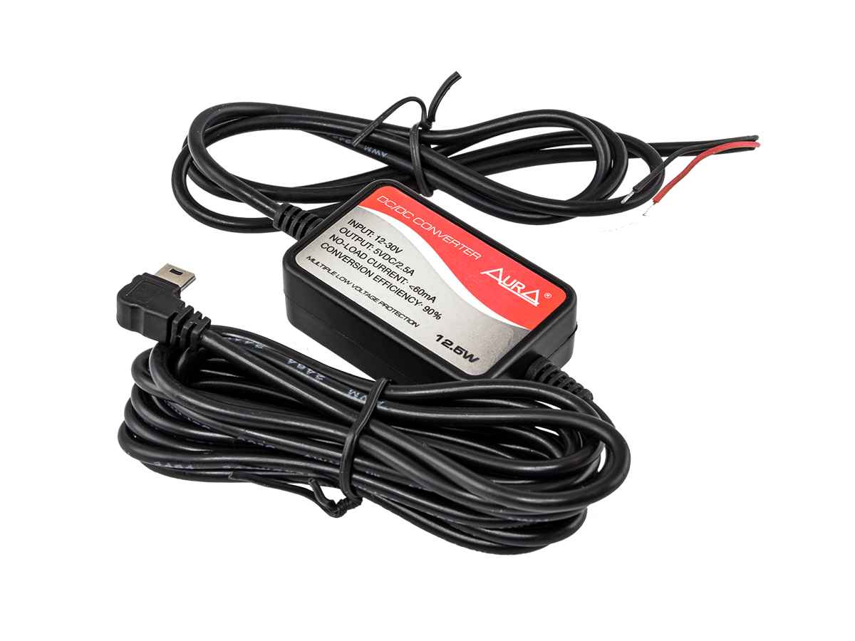 Aura TPA-U031 MiniUSB зарядный кабель от прикуривателя, 3 м