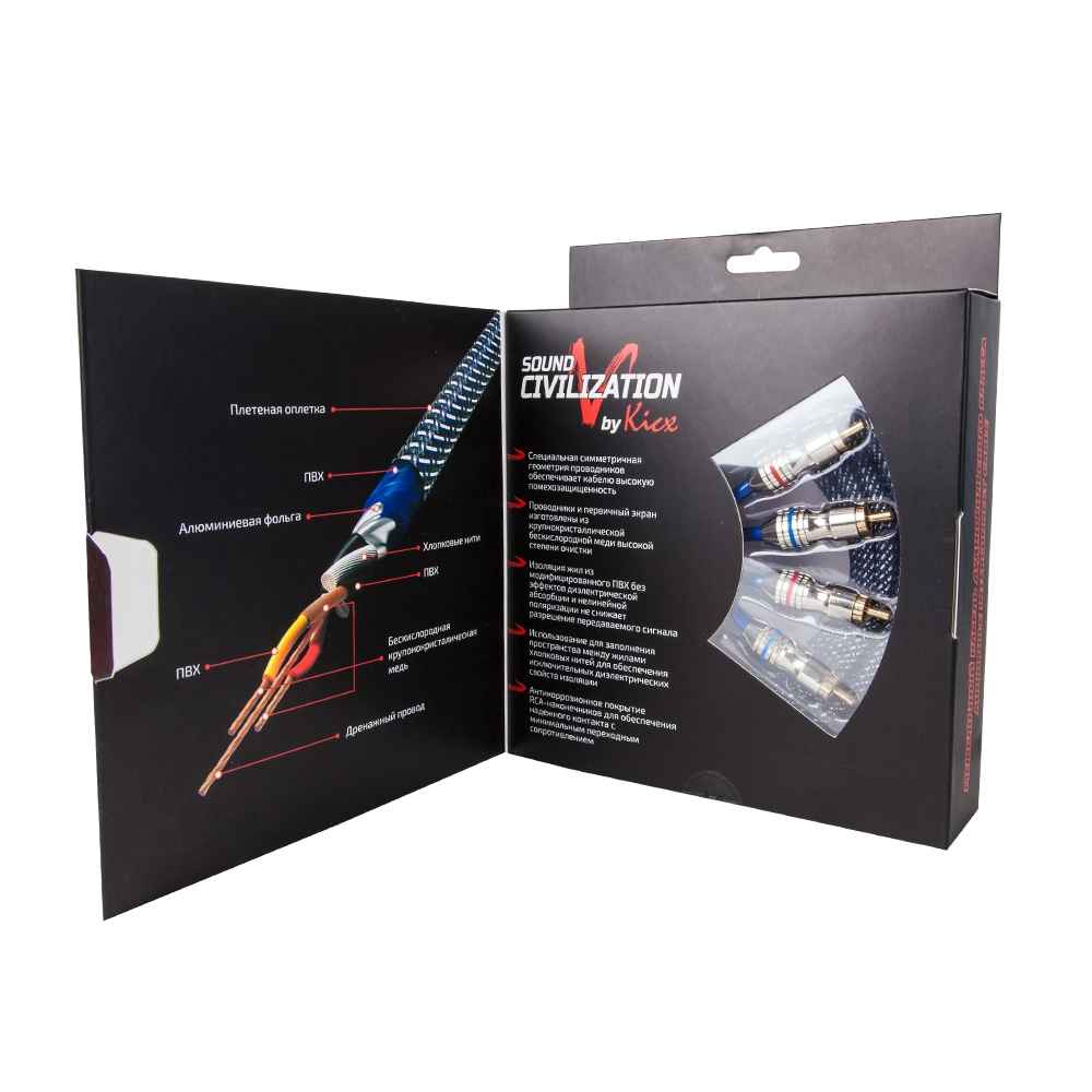 Kicx SCM-25 межблочный кабель