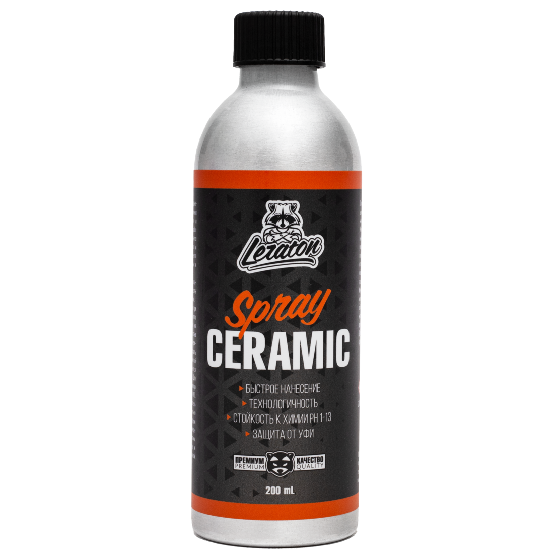 Быстронаносимое керамическое покрытие LERATON Spray Ceramic Coating 200мл