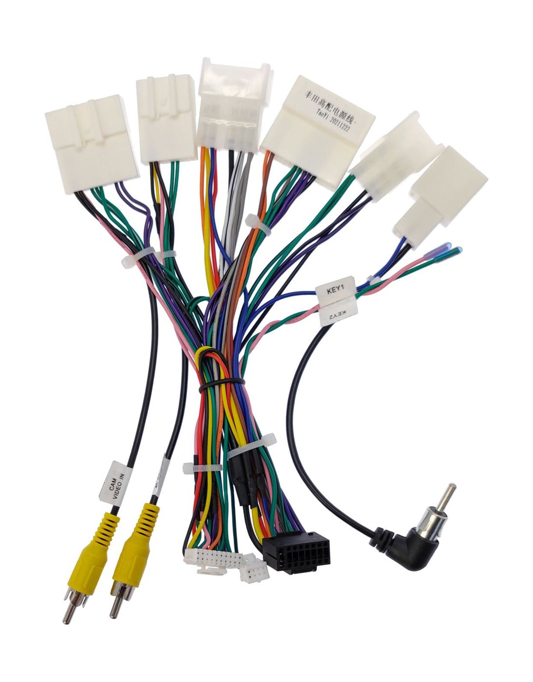 Провода WS-MTTY06 WM-MT в Toyota 2012-... Провода WS-MTTY06 WM-MT в Toyota 2012-...
