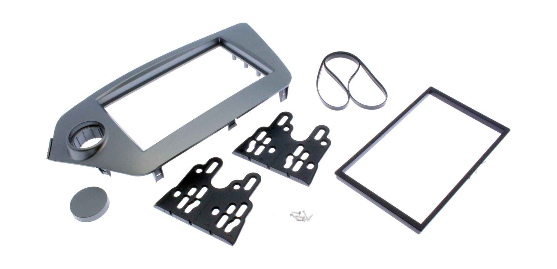 Переходная рамка для KIA Rio 11-17 2DIN серая