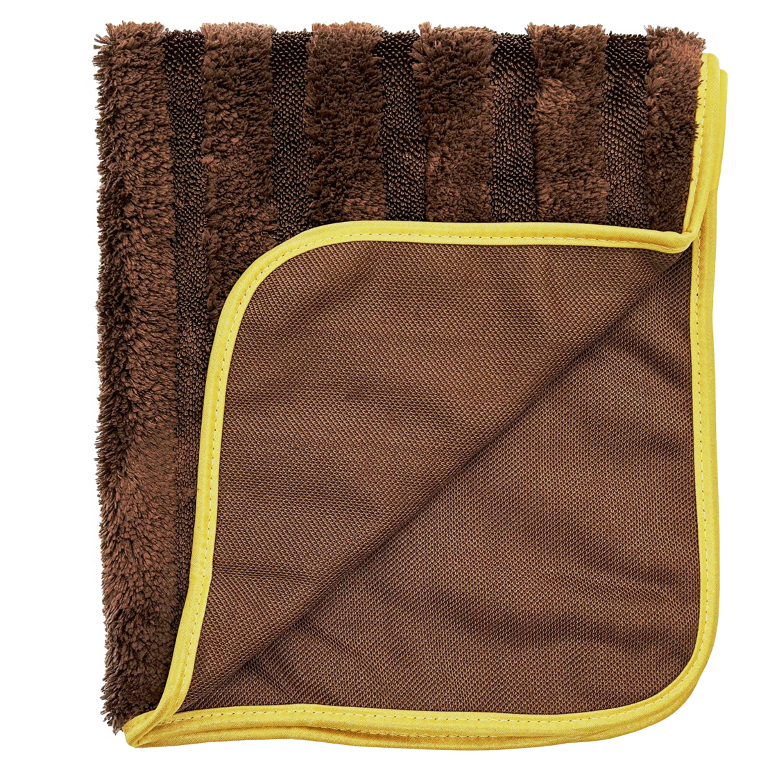 Гибридная односторонняя микрофибра для сушки LERATON HYBRID CHOCO MF2HC 60x50