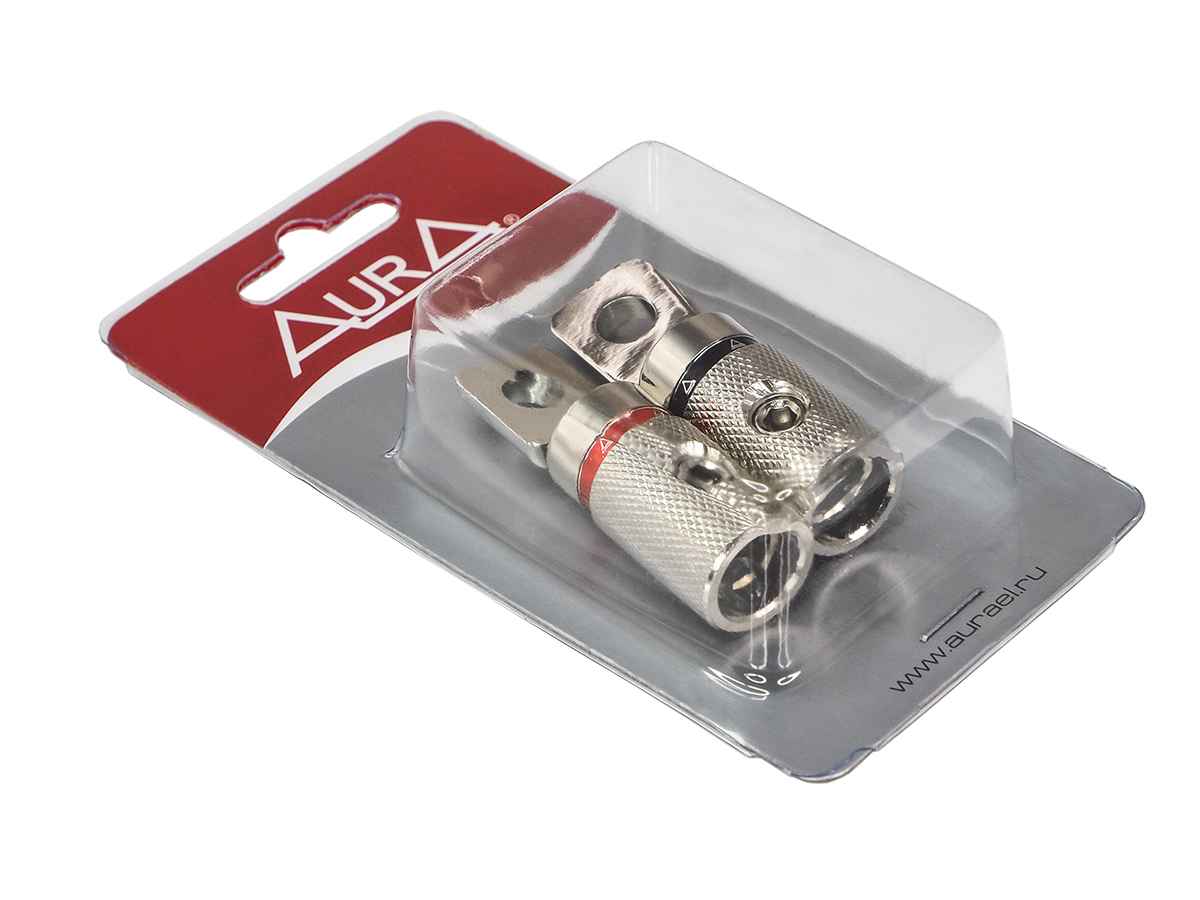 Aura BTP-1035 Силовые клеммы кольцевые, 10мм, 2AWG (2 шт)