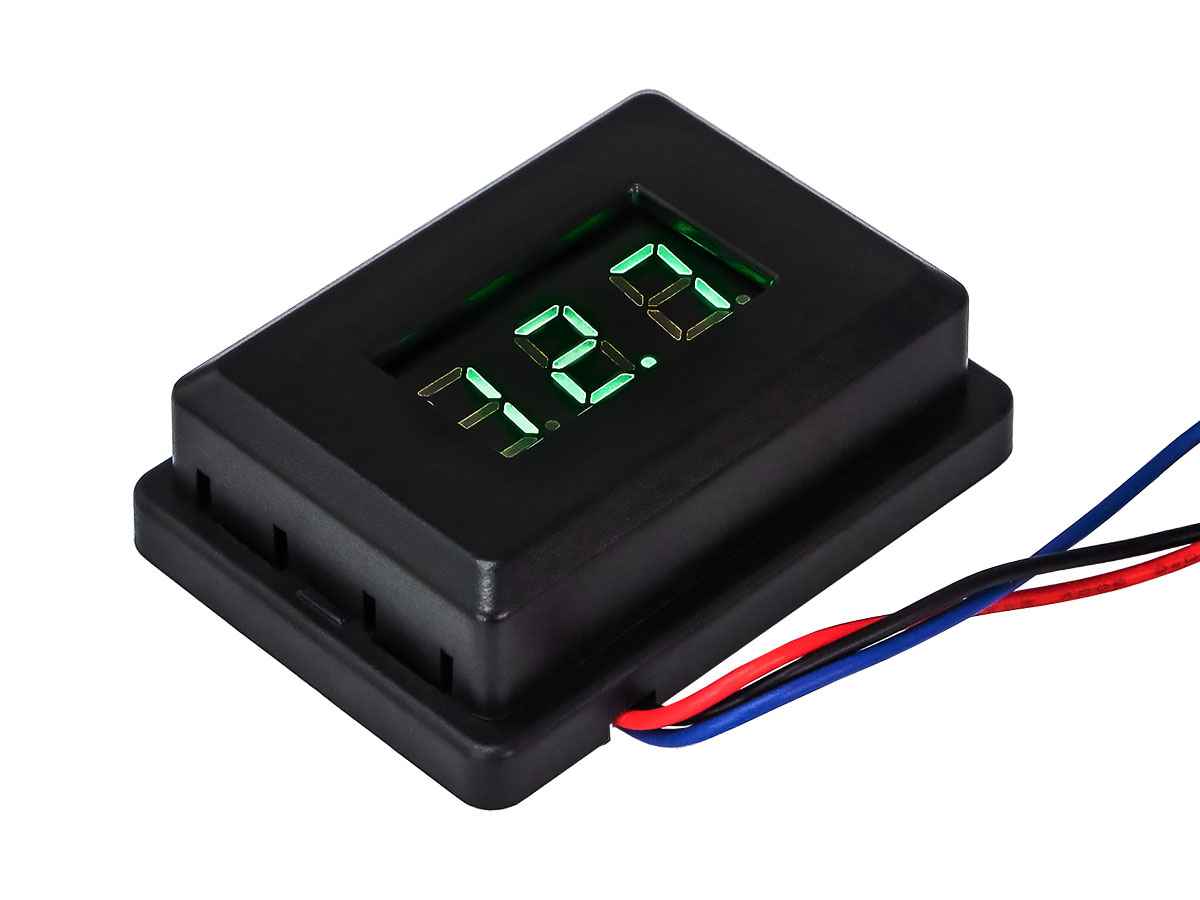 Aura ZWE-V13G Универсальный вольтметр зеленый