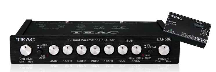 TEAC EQ-500 5-полосный параметрический эквалайзер