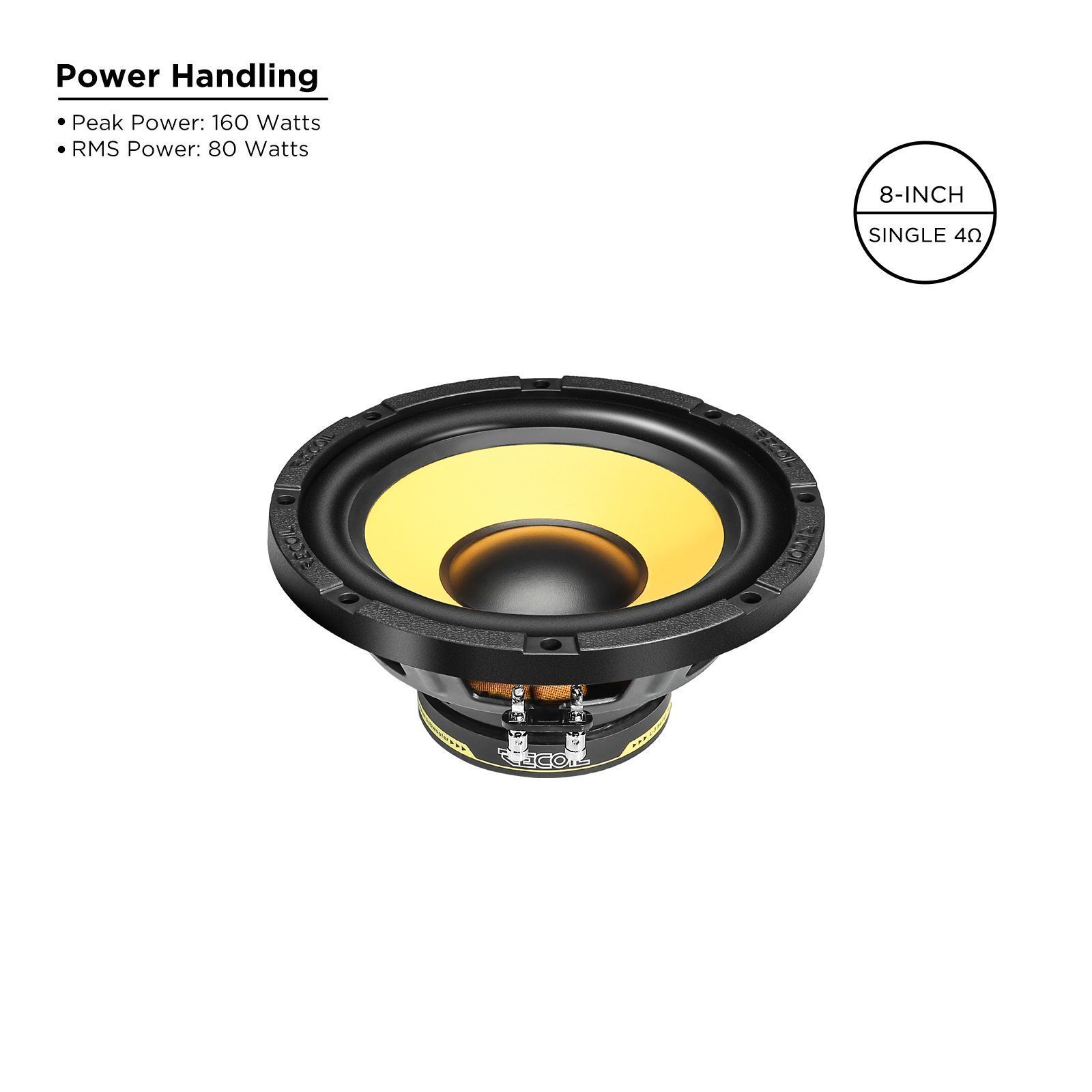 Recoil Audio LW8S4 сабвуфер Recoil Audio LW8S4 сабвуфер