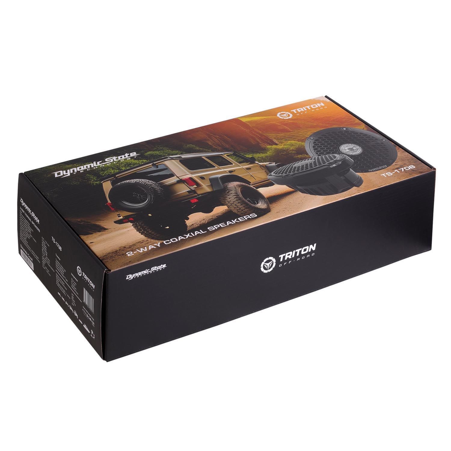 Dynamic State TRITON TS-170B Black, коаксиальная акустическая система
