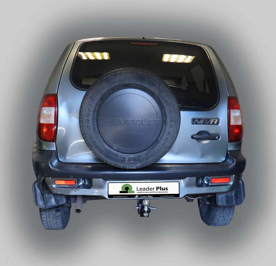 Фаркоп Leader Plus T-VAZ-18E для Chevrolet Niva (ВАЗ-2123)/ Niva Travel 1999-..., шар типа Е