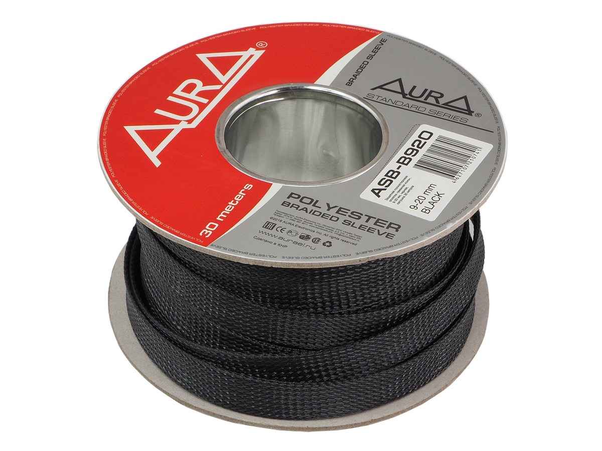 Aura ASB-B920 Защитная оплетка полиэстер 9-20мм черная