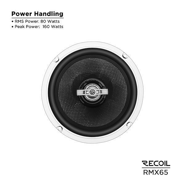 Recoil Audio RMX-65, коаксиальные динамики