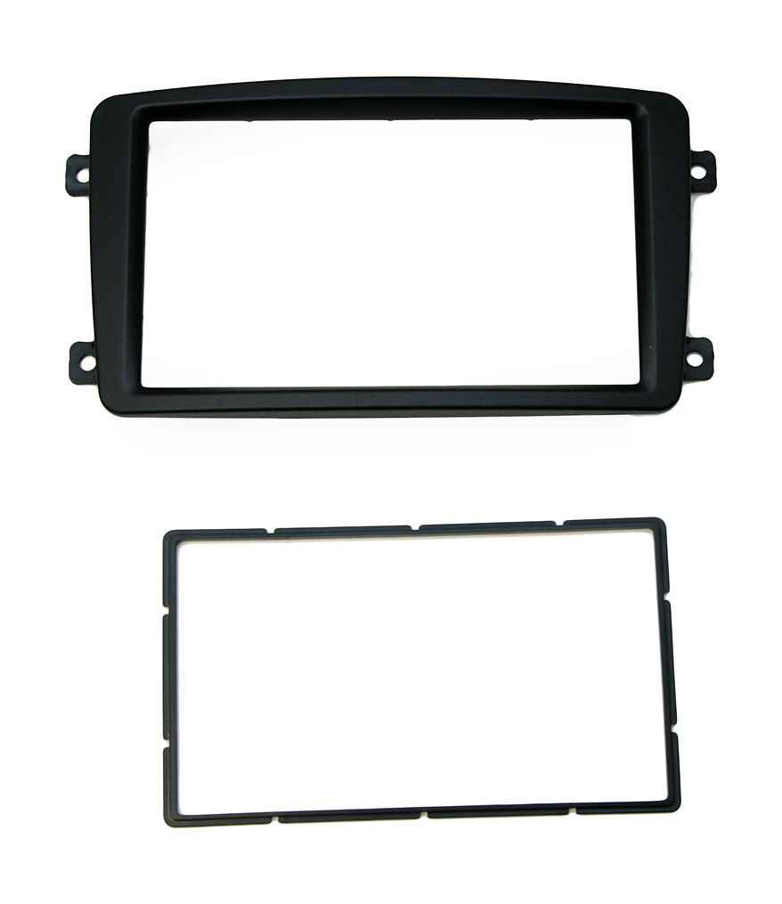 Переходная рамка для Mercedes C (W203) 00-04, W209 02-06, Viano 03-06 2DIN