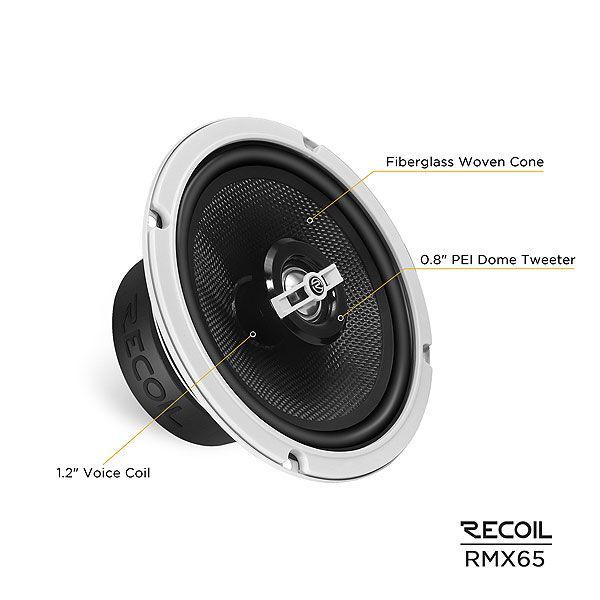 Recoil Audio RMX-65, коаксиальные динамики