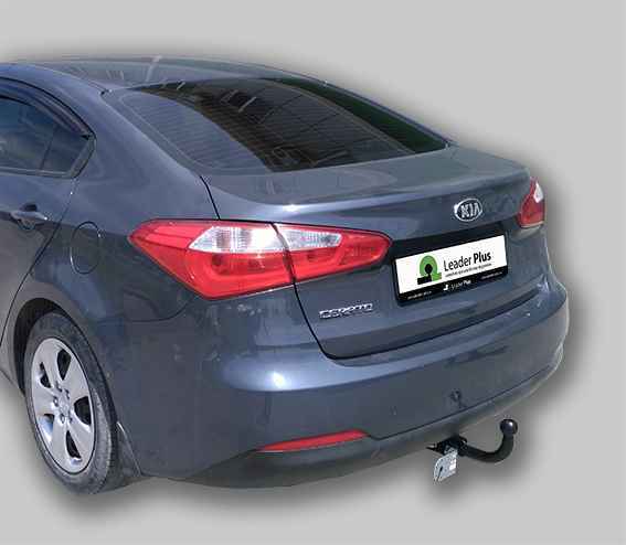 Фаркоп Leader Plus K127-A для KIA Cerato III (седан) 2013-2018, условно съемный шар (тип A)