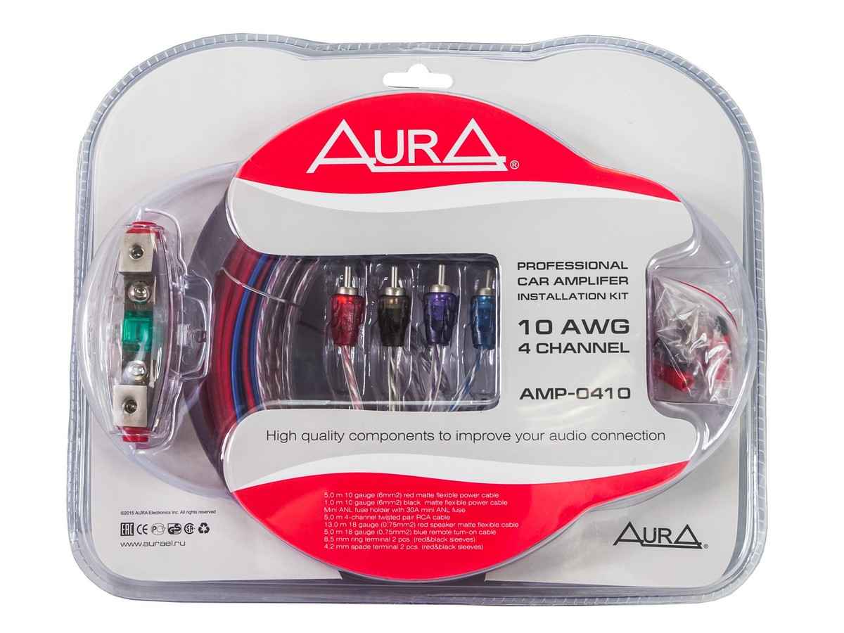 Aura AMP-0410 Комплект кабелей для усилителя