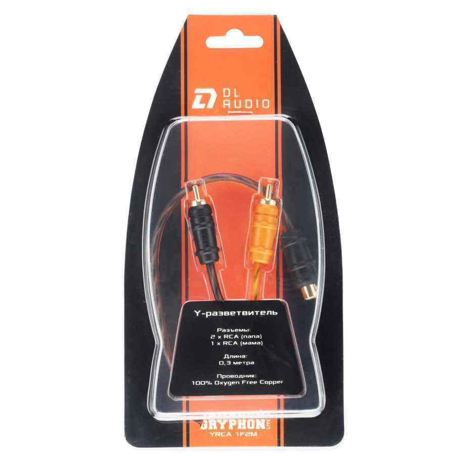 DL Audio Gryphon Lite YRCA 1F2M Y-разветвитель DL Audio Gryphon Lite YRCA 1F2M Y-разветвитель