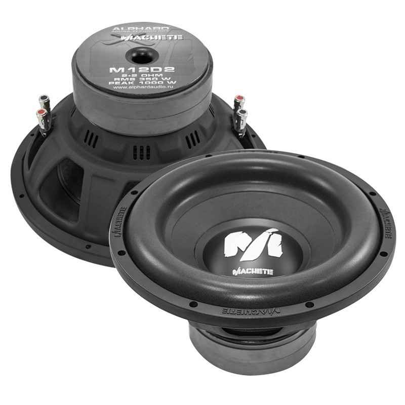 Alphard Machete 12D4 сабвуфер 4+4 OHM