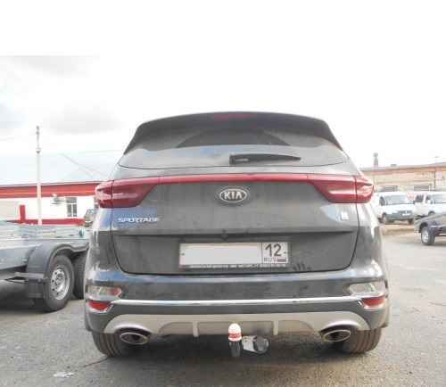Фаркоп AvtoS KI 34 для KIA Sportage IV рест. 2018-..., условно съемный шар (тип A)
