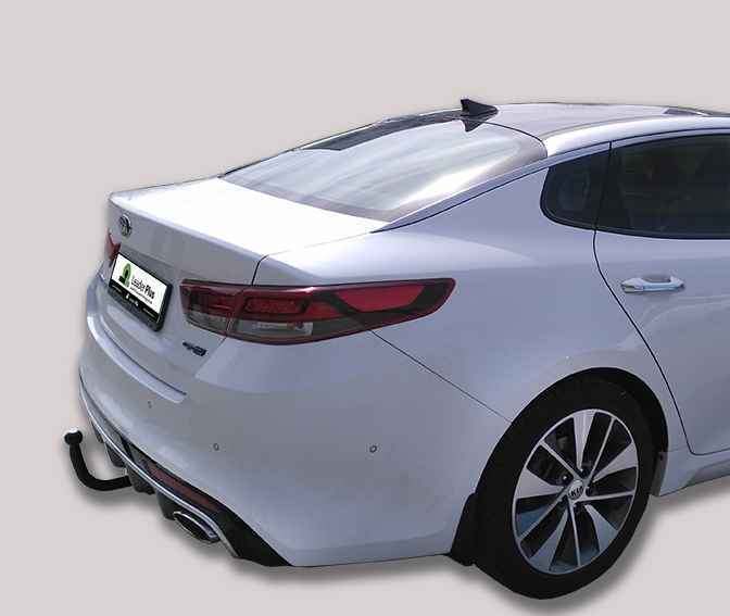 Фаркоп Leader Plus K126-A для KIA Optima 2016-..., условно съемный шар (тип A)