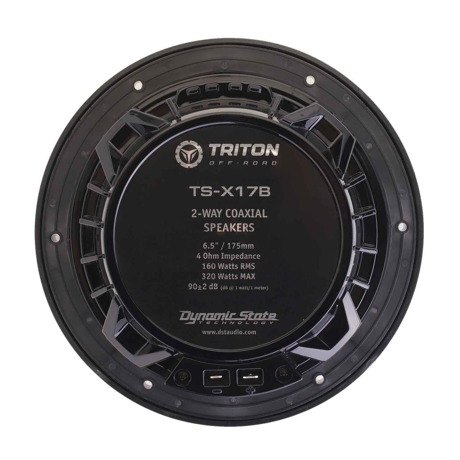 Dynamic State TRITON TS-X17B Black, влагостойкая акустическая система