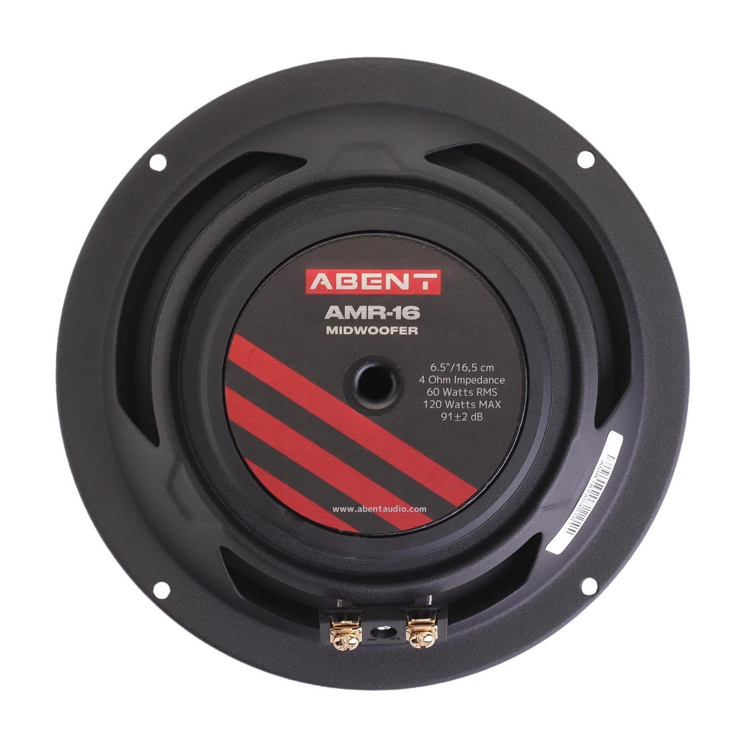 ABENT AMR-16, мидбас динамики