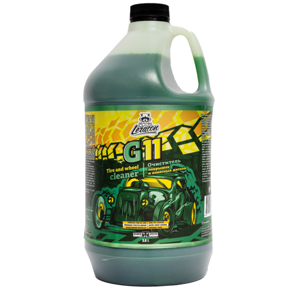 Очиститель покрышек и колесных дисков LERATON G11 3,8л.
