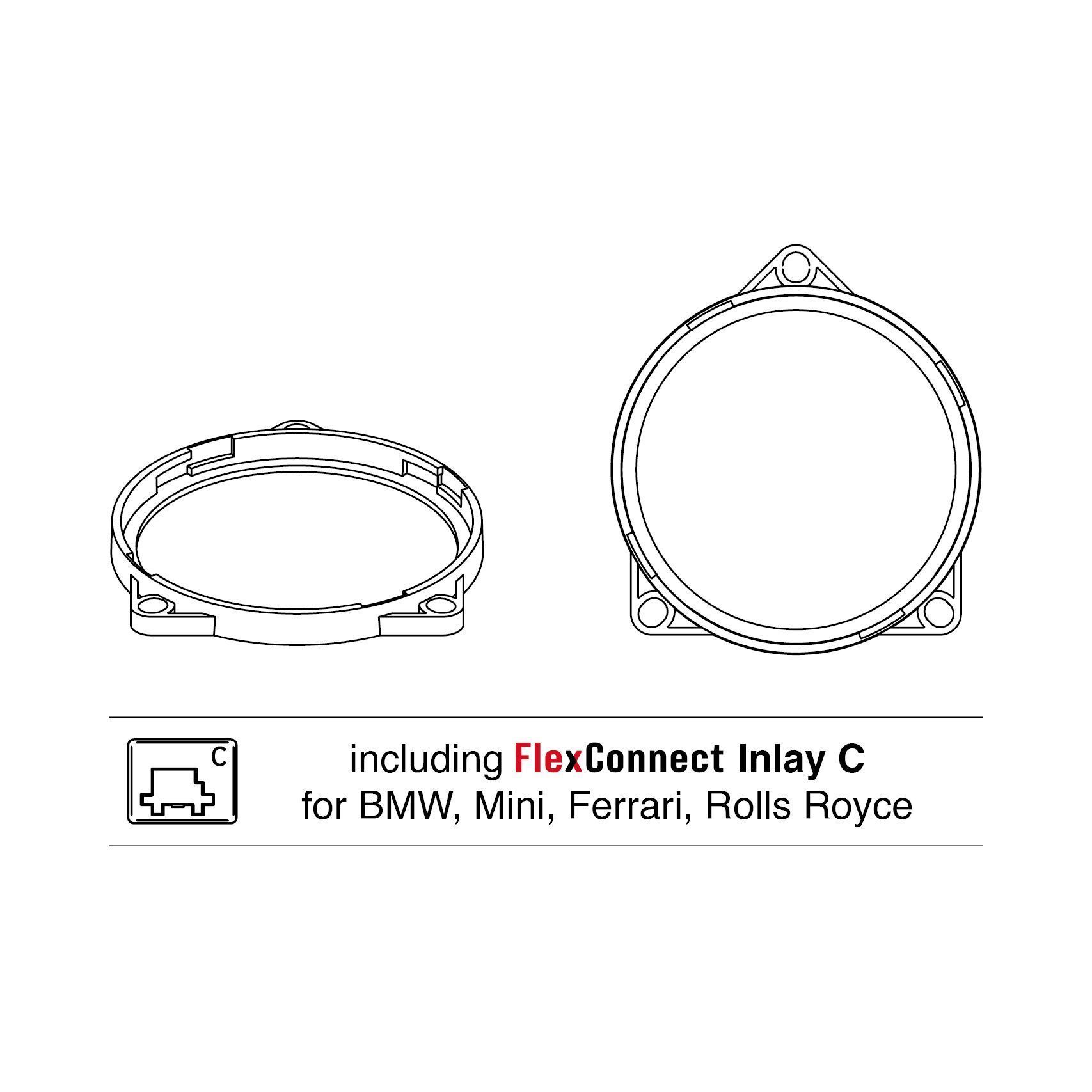 HELIX CFMK100 BMW.1 монтажные кольца