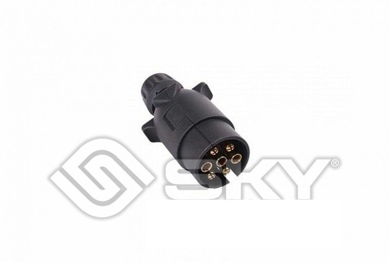 SKY VP7 вилка фаркопа 7-контактная (пластик)