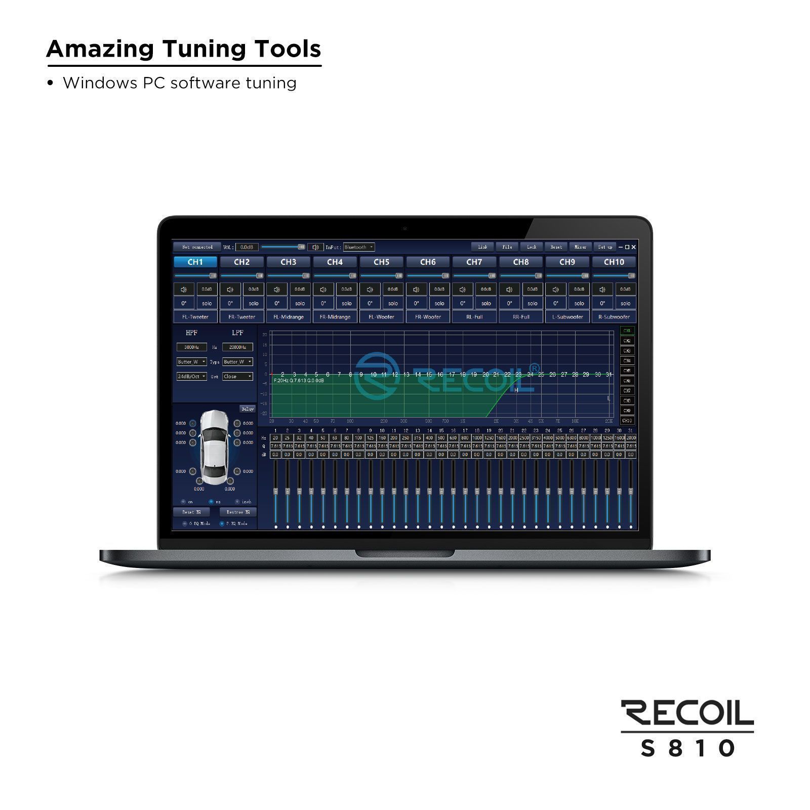 Recoil Audio S810 усилитель с процессором