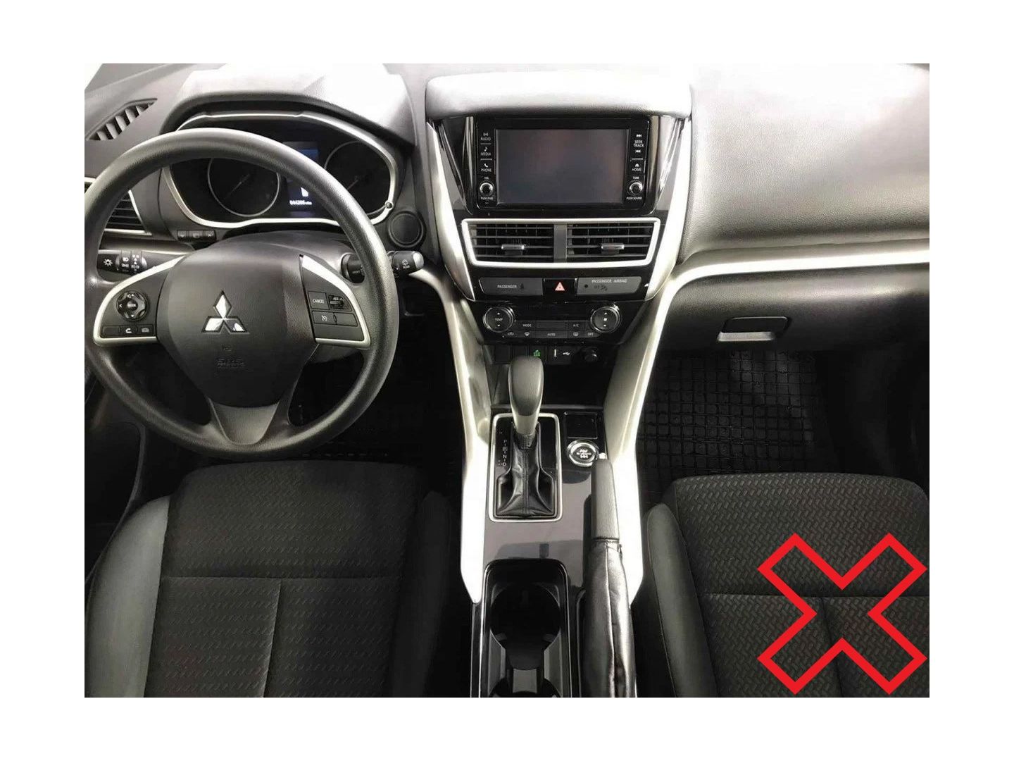 Рамка Mi067T в Mitsubishi Eclipse Cross 2017-2021 10