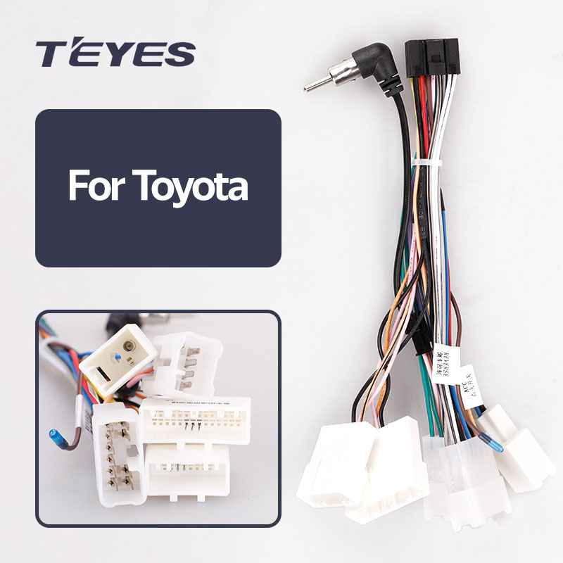 Teyes For Toyota cable ISO-коннектор для Toyota