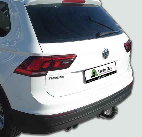 Фаркоп Leader Plus V123-A VW Tiguan, Jetta, Yeti, Kodiaq, Audi Q3 (2007-2016), шар типа A