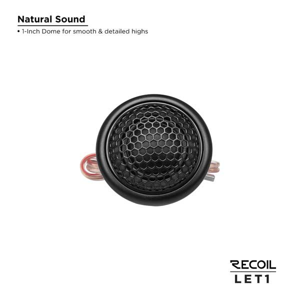 Recoil Audio LET1, высокочастотные динамики