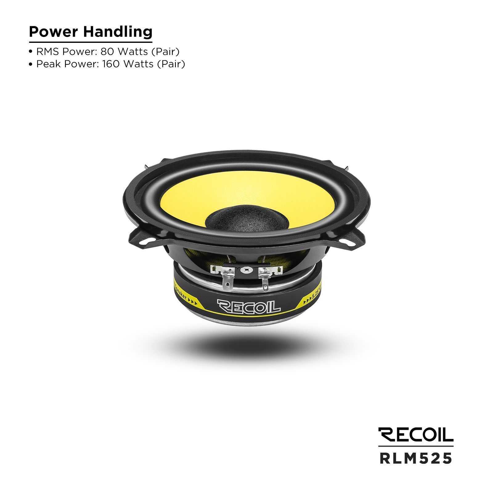 Recoil Audio RLX-525, коаксиальные динамики