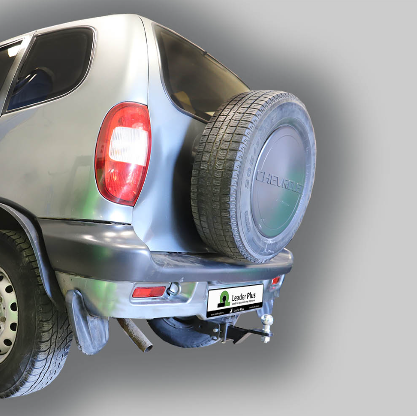 Фаркоп Leader Plus T-VAZ-18E для Chevrolet Niva (ВАЗ-2123)/ Niva Travel 1999-..., шар типа Е