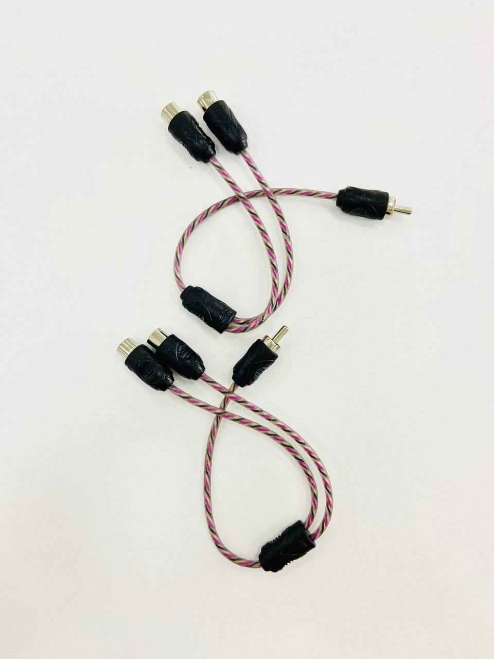 Dynamic State RCC-1M2F SERIES 0 Сигнальный кабель RCA, Y-адаптер Dynamic State RCC-1M2F SERIES 0 Сигнальный кабель RCA, Y-адаптер