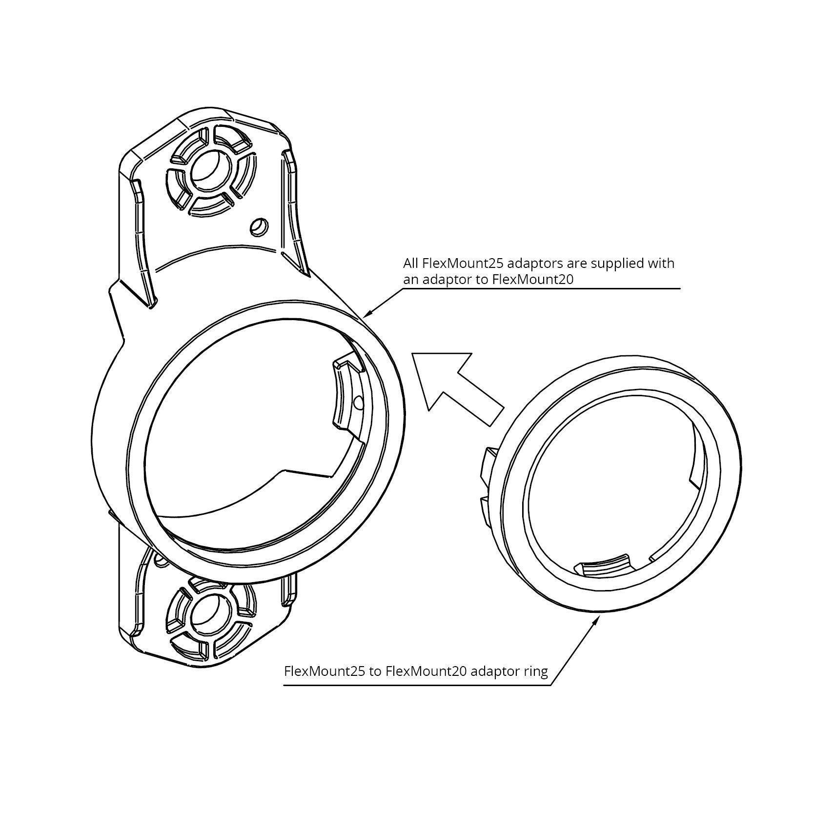 HELIX CFMK25 VOL.1 монтажные кольца