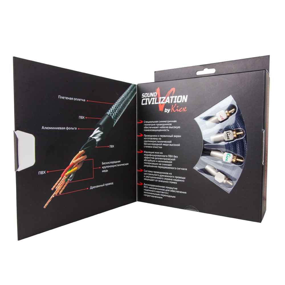 Kicx SCV-45 межблочный кабель