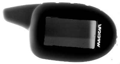 Силиконовый чехол на пульт автосигнализации ШЕРХАН 7/8, черный