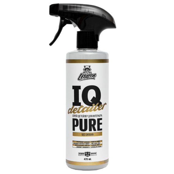 Детейлер-спрей для интерьера (без цвета и запаха) LERATON IQ Detailer PURE 473мл