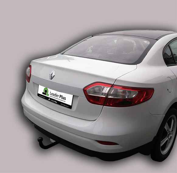 Фаркоп Leader Plus R120-A для Renault Fluence 2009-2017, условно съемный шар (тип A)
