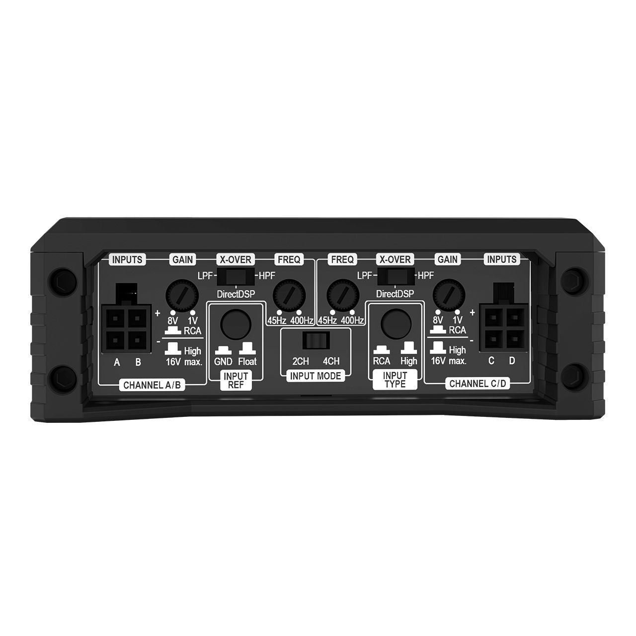 HELIX AMPLIFY 204 X-OVER 4-канальный усилитель с кроссовером (AC20420)