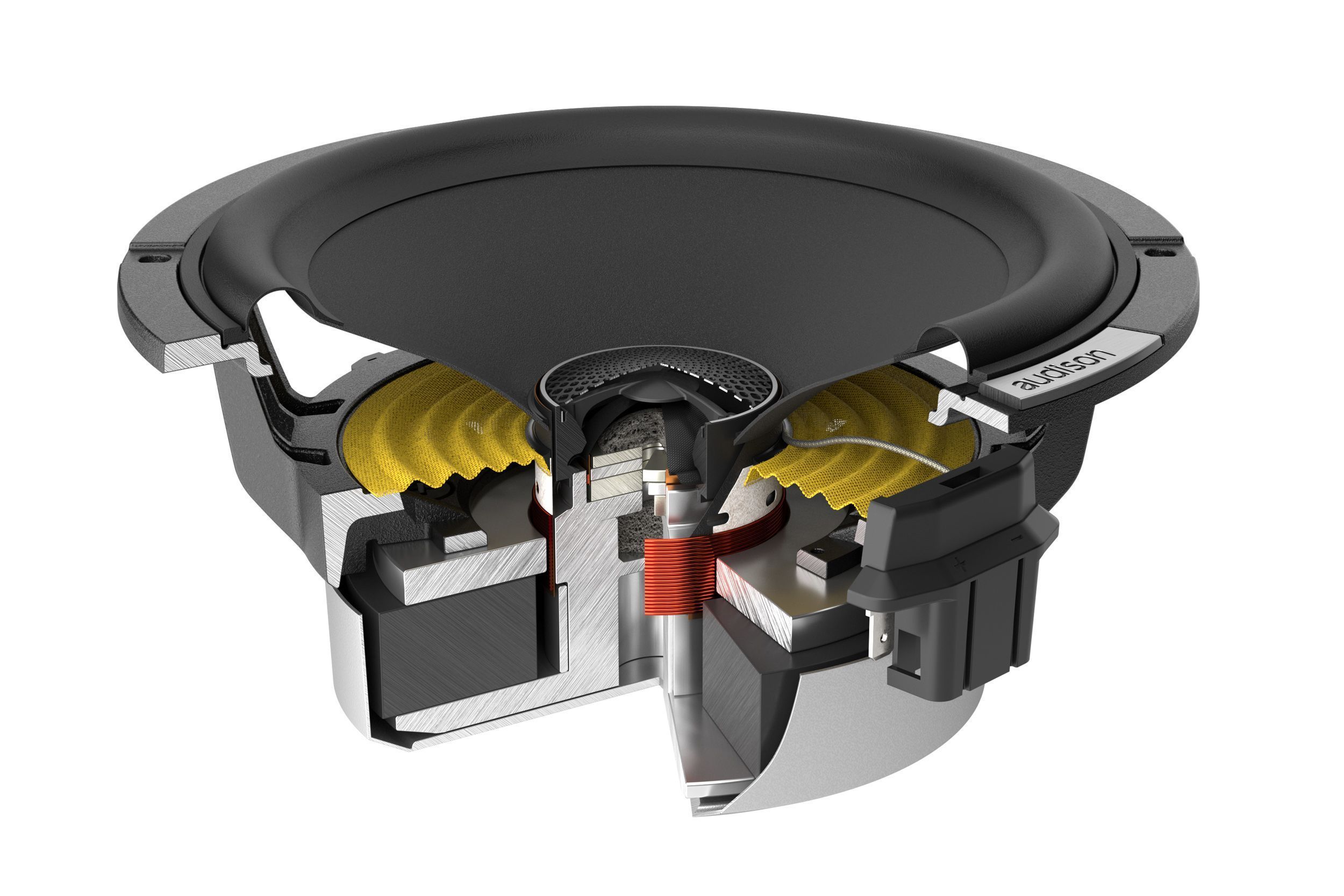 Audison AVX 6.5 II, коаксиальные динамики