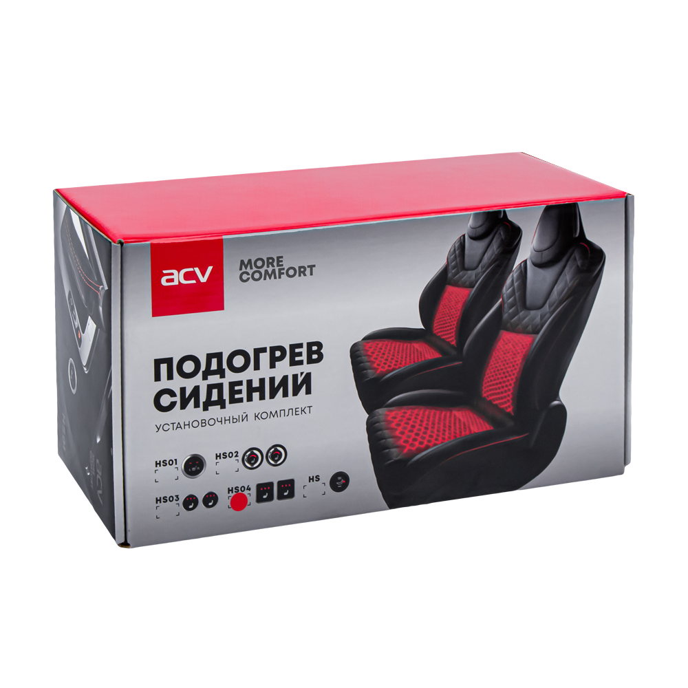 ACV HS-04 Подогрев сидений на 2 места, 3 режима интеллектуальный блок управления