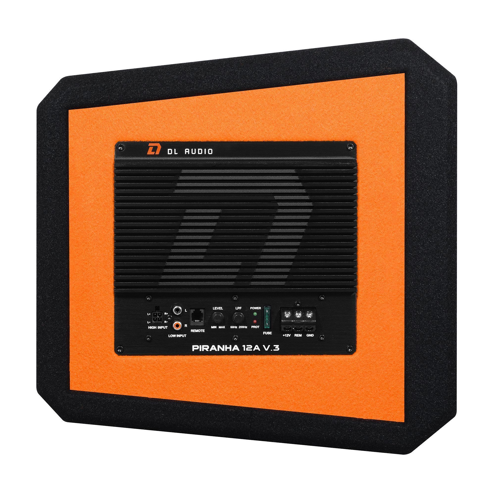 DL Audio Piranha 12A V.3 Black сабвуфер активный
